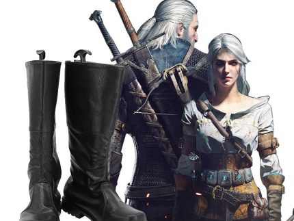 The Witcher Cavill Geralt of Rivia Cosplay Shoes