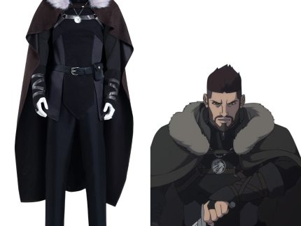 The Witcher: Nightmare of the Wolf  Vesemir Halloween Carnival Suit Cosplay Costume Outfits