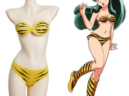 Urusei Yatsura Lum Halloween Carnival Suit Cosplay Costume Swimwear Outfits