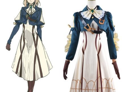 Violet Evergarden Violet Evergarden Cosplay Costume Outfits Halloween Carnival Suit
