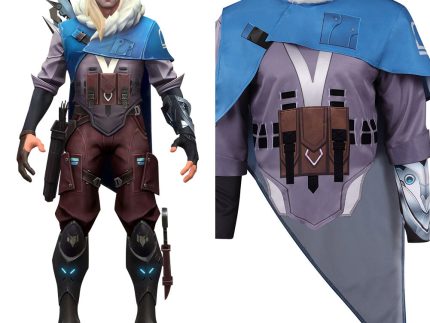 Valorant Sova Cosplay Costume Top Cloak Outfits Halloween Carnival Suit
