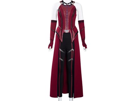 Wandavision Scarlet Witch Halloween Carnival Suit Cosplay Costume Outfits