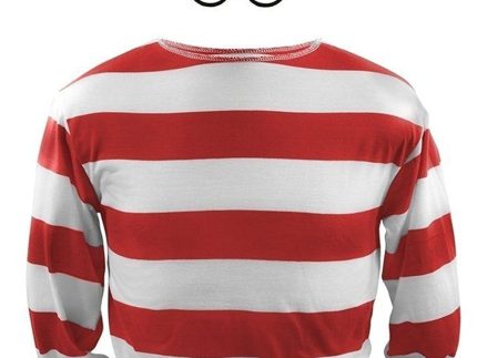 Where's Waldo Waldo  Waldo & Friends T-shirt Cosplay Costume